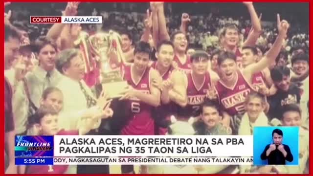 Alaska Aces, magreretiro na sa PBA matapos ang 35 taon