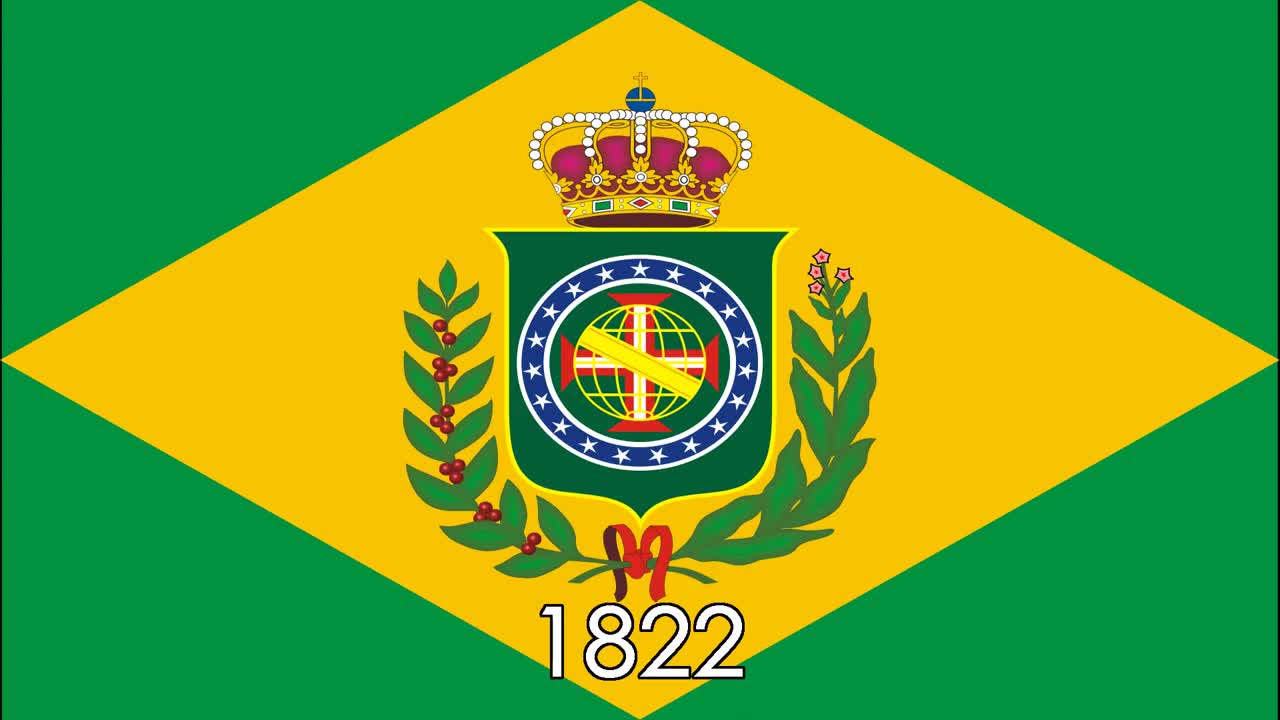 Historical Flags of Brazil