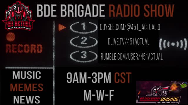 BDE Brigade Radio Show 10.14.22