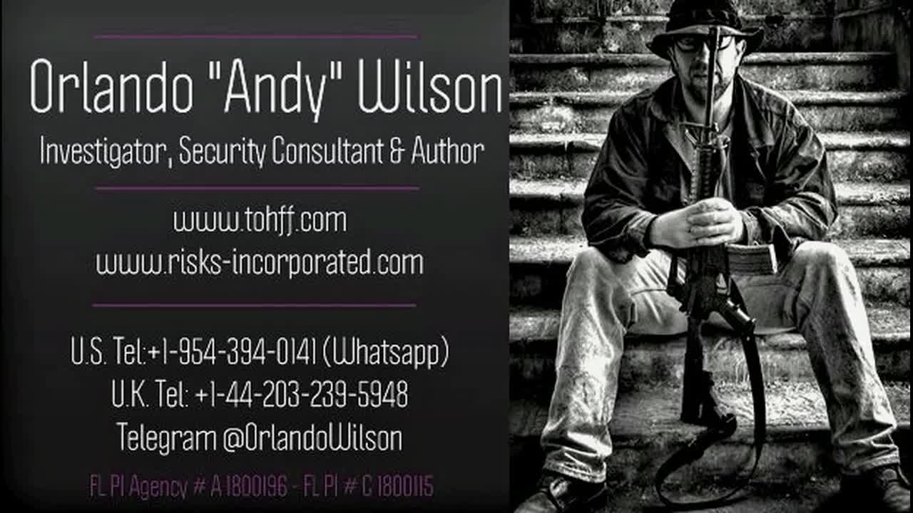 Crime Fiction & True Crime Writer - Orlando Wilson