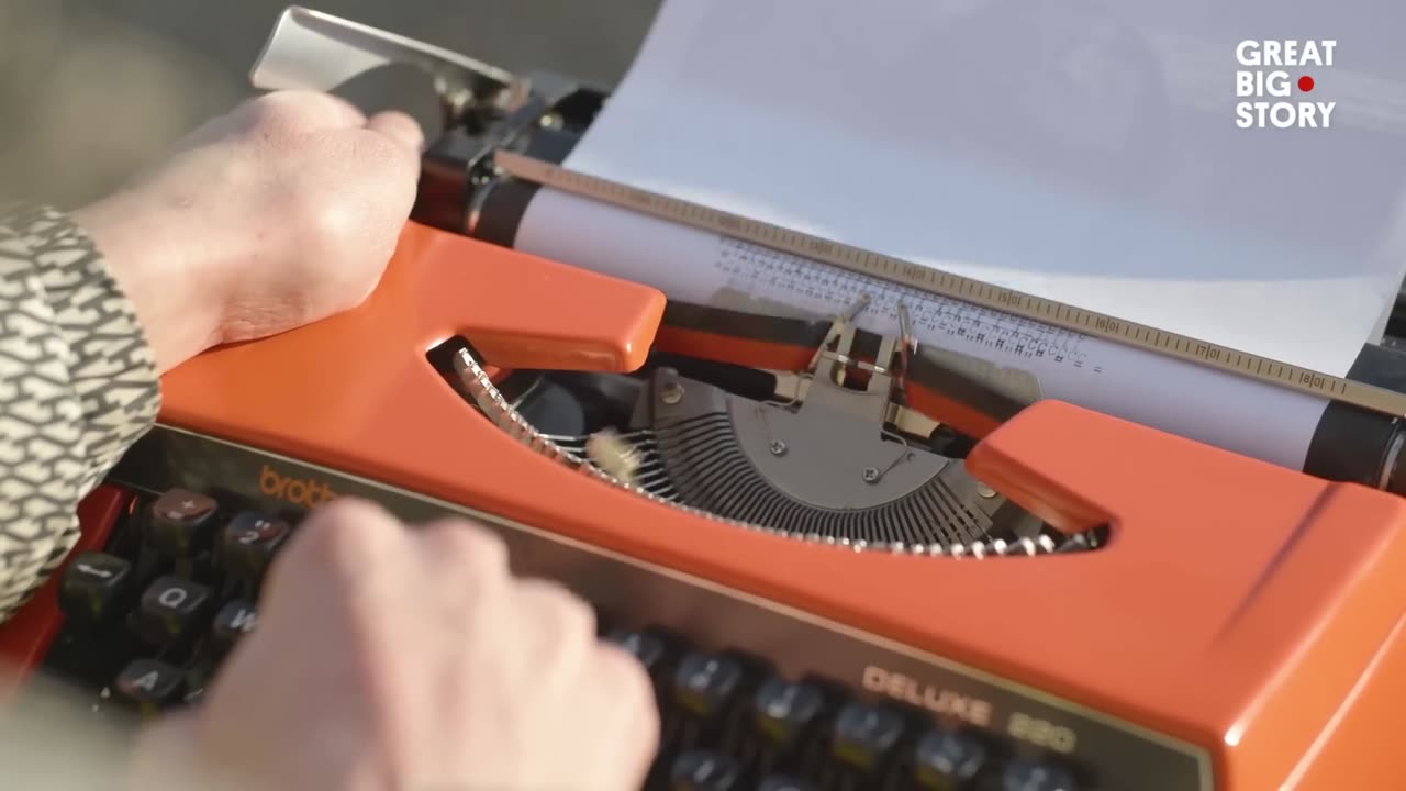 Making a Masterpiece... with a Vintage Typewriter