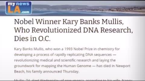 The inventor of the PCR test Kary B. Mullis explains how the test is misused.