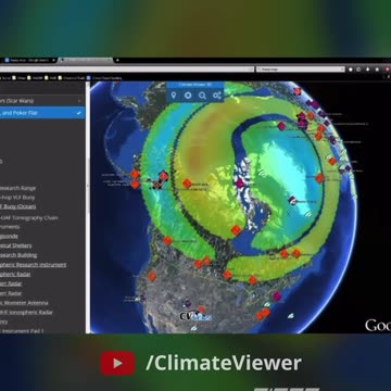 Climateviewer - Explanation for Trumpet Sounds in Sky - HAARP