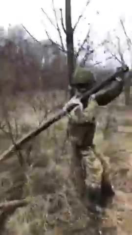 Ukrainians Set Out Scarecrows For Russian Air Power