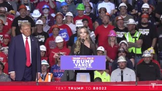 Megyn Kelly speaks at Trump's Rally (Pitts, PA)