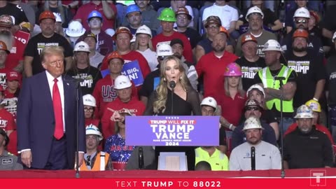 Megyn Kelly speaks at Trump's Rally (Pitts, PA)