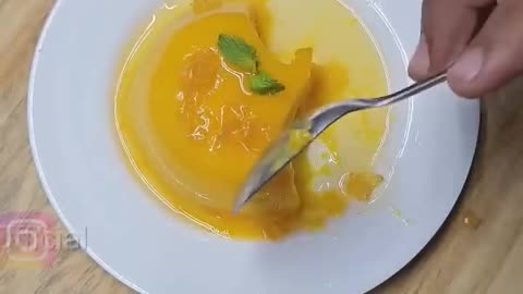 Mango pudding recipe