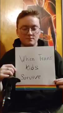 "When trans kids survive, trans adults thrive"