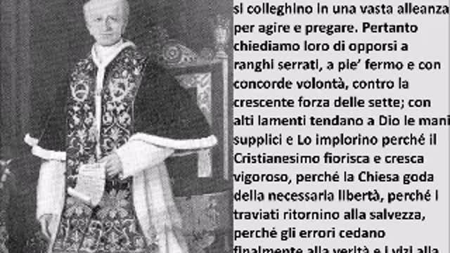 “PAPA LEONE XIII😇💖👍 SVELO' LA SETTA ANTICRISTICA OLTRE UN SECOLO FA!!”👿😲👿 Non prevalebunt!!😇💖👍