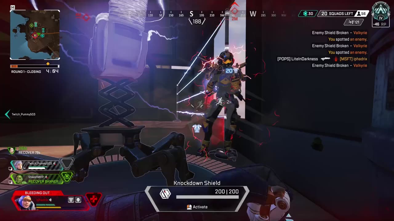 Apex Legends- finisher fail.