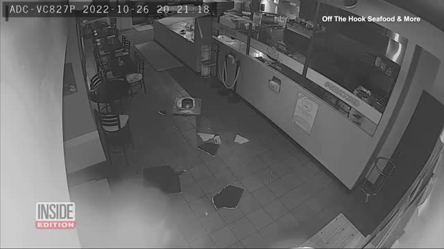 Alleged Burglar Breaks Into Restaurant Through Roof