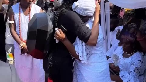 Mr Ibu's burial