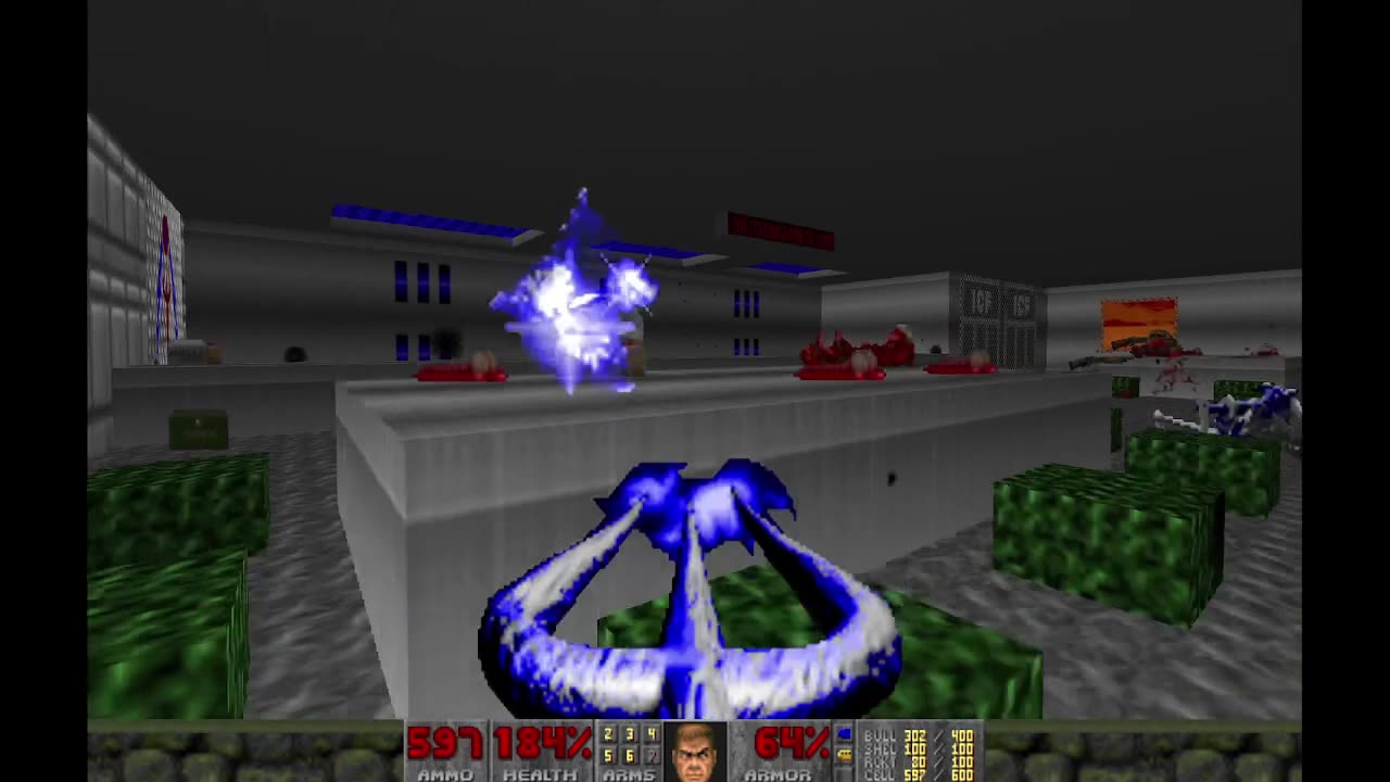 Hell to Pay (Doom II mod) - The Habitat Deck (level 14)