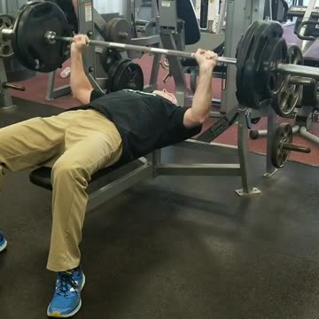 275lbs x 17 reps, Crazy Old Man