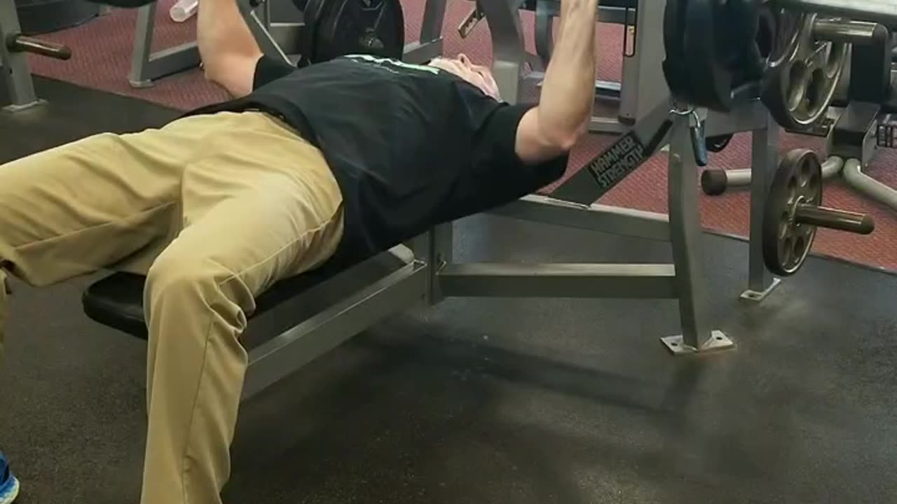 275lbs x 17 reps, Crazy Old Man