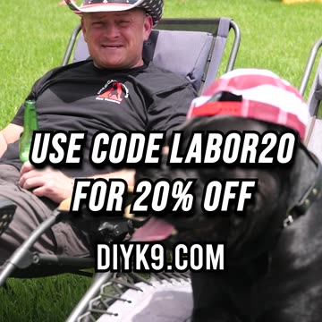 My Protection Dog Forgot It Was Labor Day… Use Code LABOR20 for 20% Off ALL Courses