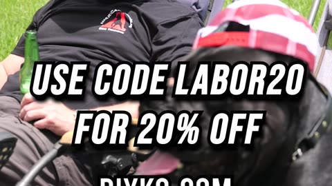 My Protection Dog Forgot It Was Labor Day… Use Code LABOR20 for 20% Off ALL Courses