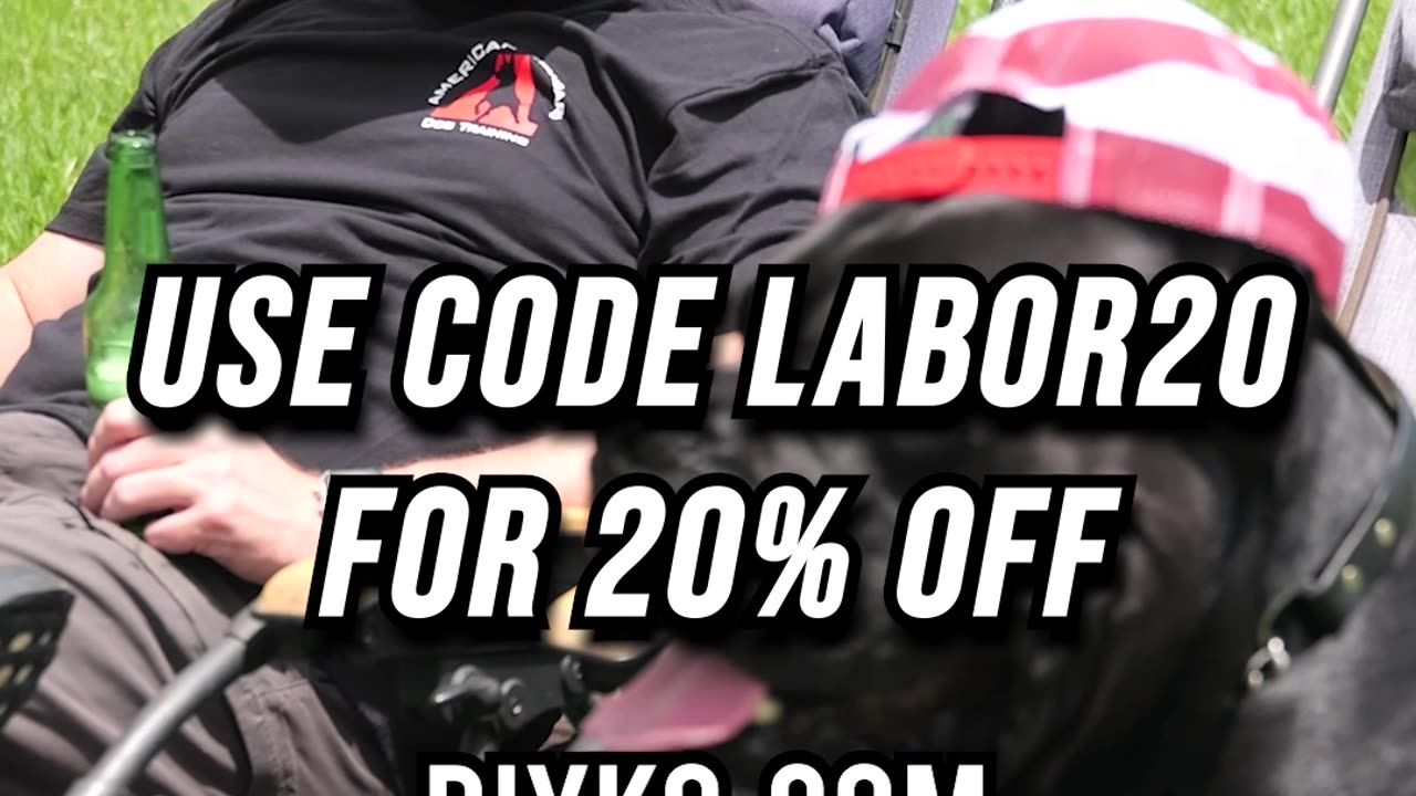 My Protection Dog Forgot It Was Labor Day… Use Code LABOR20 for 20% Off ALL Courses