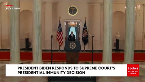 BREAKING NEWS- Biden Slams 'Dangerous' Supreme Court Trump Immunity Decision, Brings Up January 6