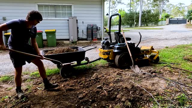 Pumping Hoes Homestead - Cleanup & Garden Bed | EP1