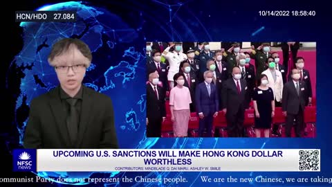 2022 10 14 PM Upcoming U S Sanctions Will Make Hong Kong Dollar Worthless