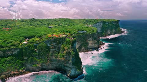 View balisee the natural beauty of Bali, Indonesia
