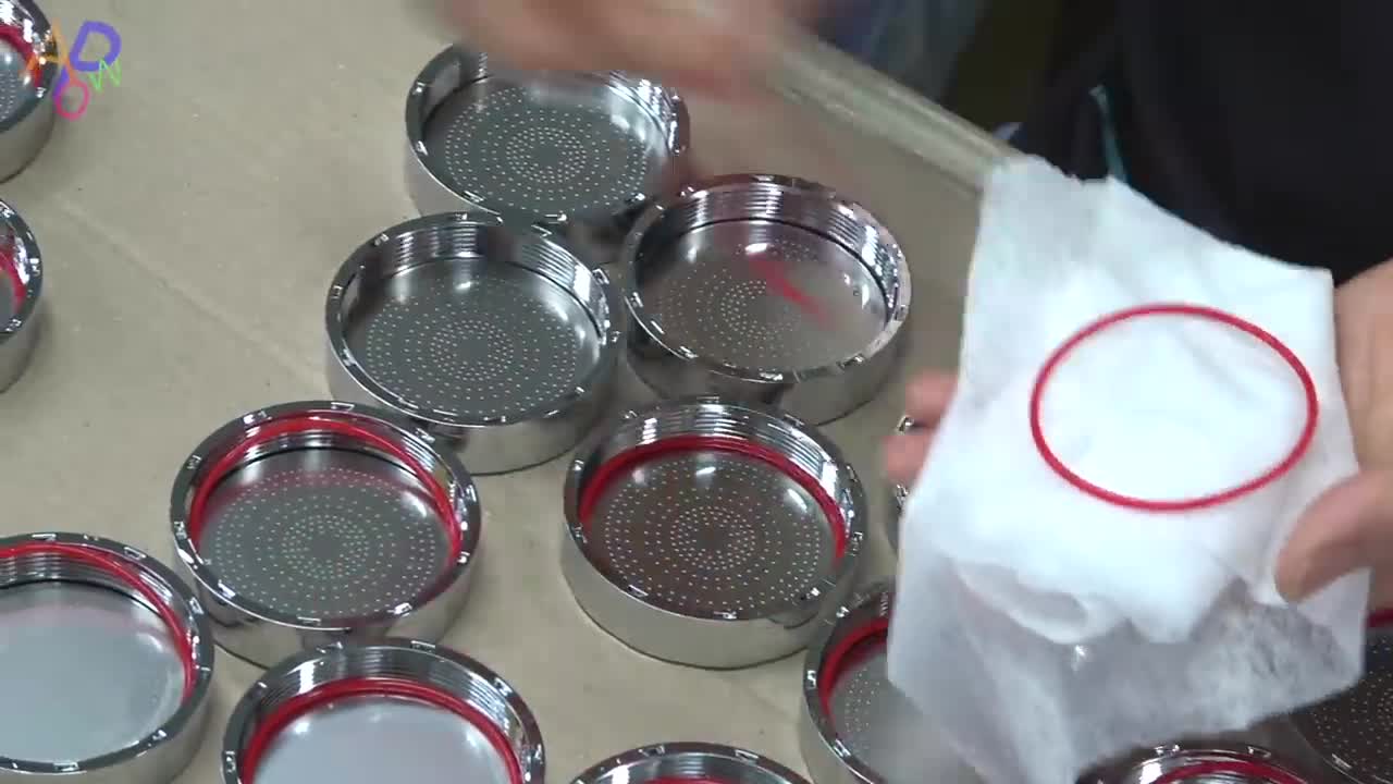 Process of making a filter shower in Korea