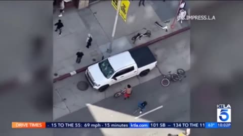 Cyclists seem to dominate the roads, it appears.