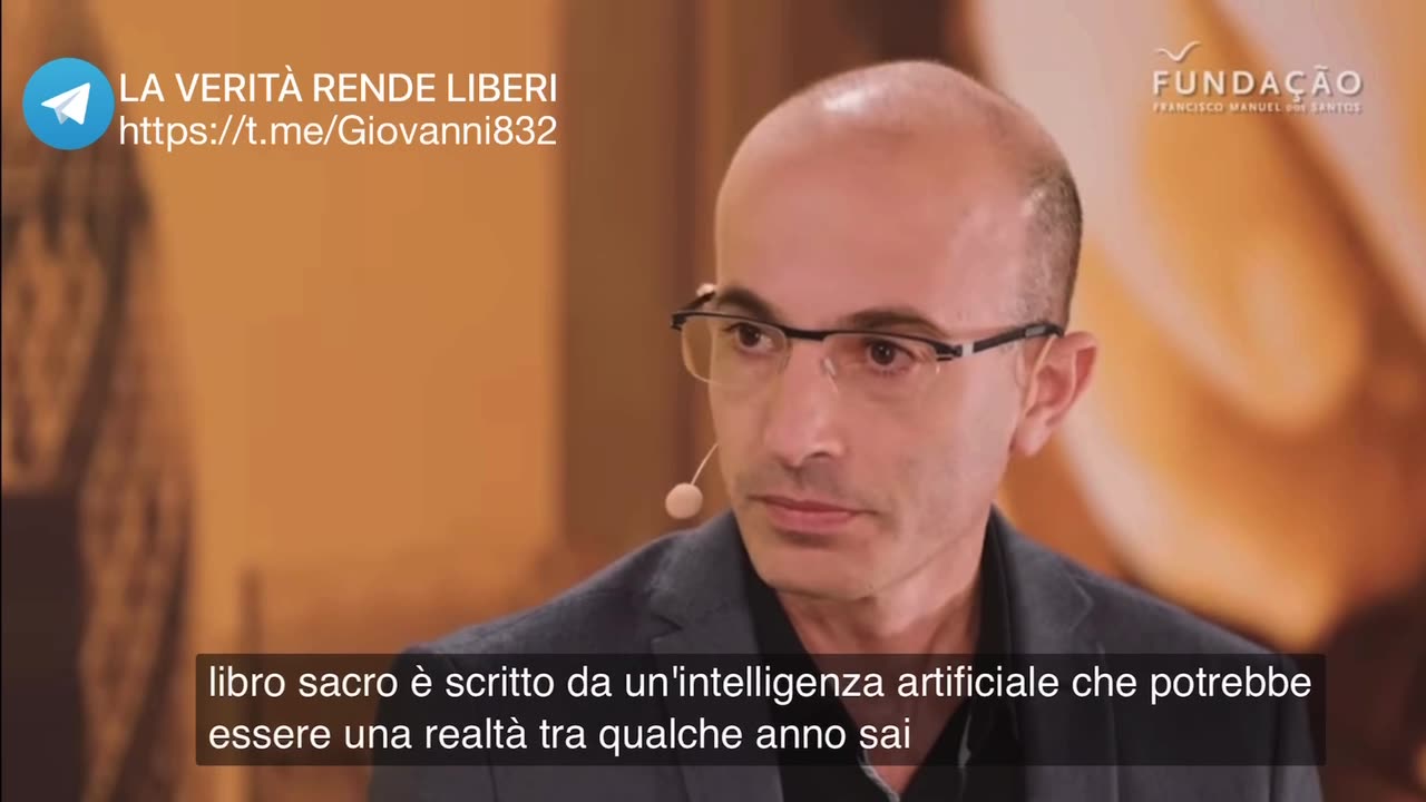 NWO, AGENDA DIGITALE: Bibbia & IA Intelligenza Artificiale 2023, Yuval Noah Harari