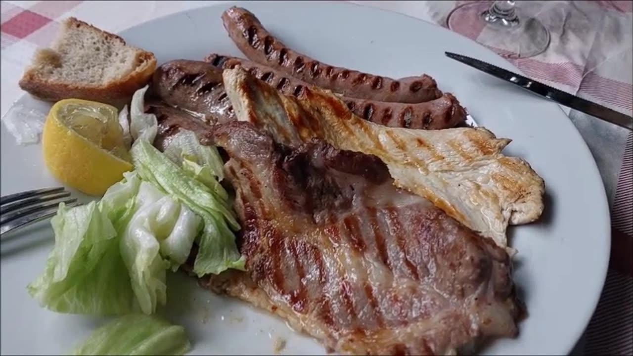 Our Lunch at L’Obelisco Restaurant, Lecce Italy