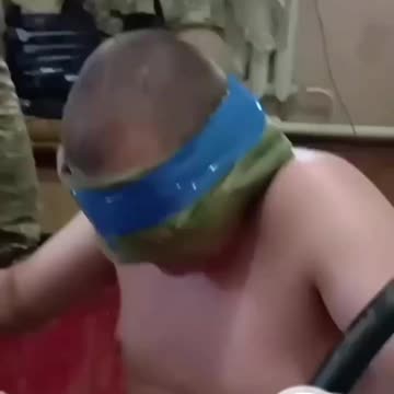 ►🇷🇺🇺🇦🚨❗️⚡ Kursk: Ukrainian bio-waste mocks/tortures Russian prisoner with Electricity