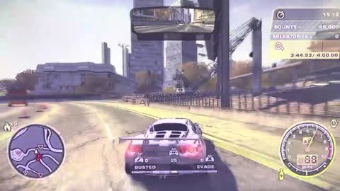 NFS Most Wanted 2005 Challenge Series Event 52 1st Try(Xbox 360 HD)