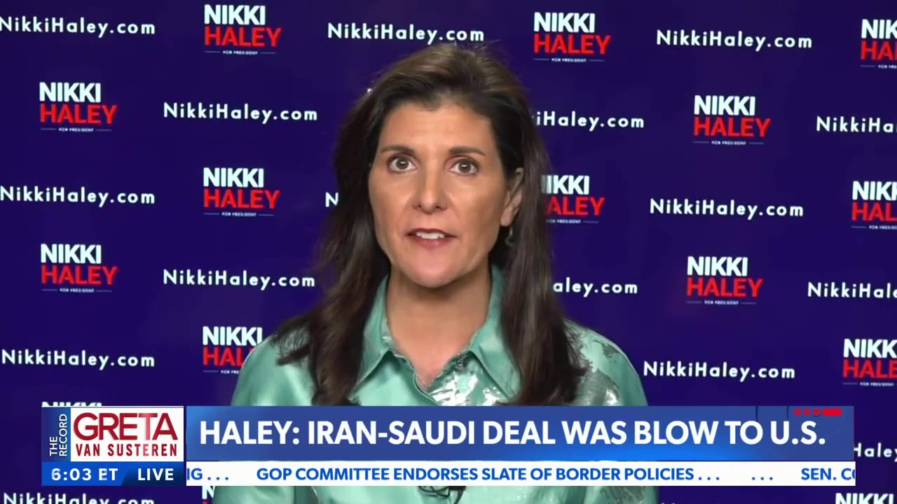 Nikki Haley: I would talk to Putin about the war