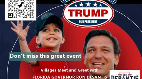 Gov DeSantis Meet and greet at the Villages May 9, 2022