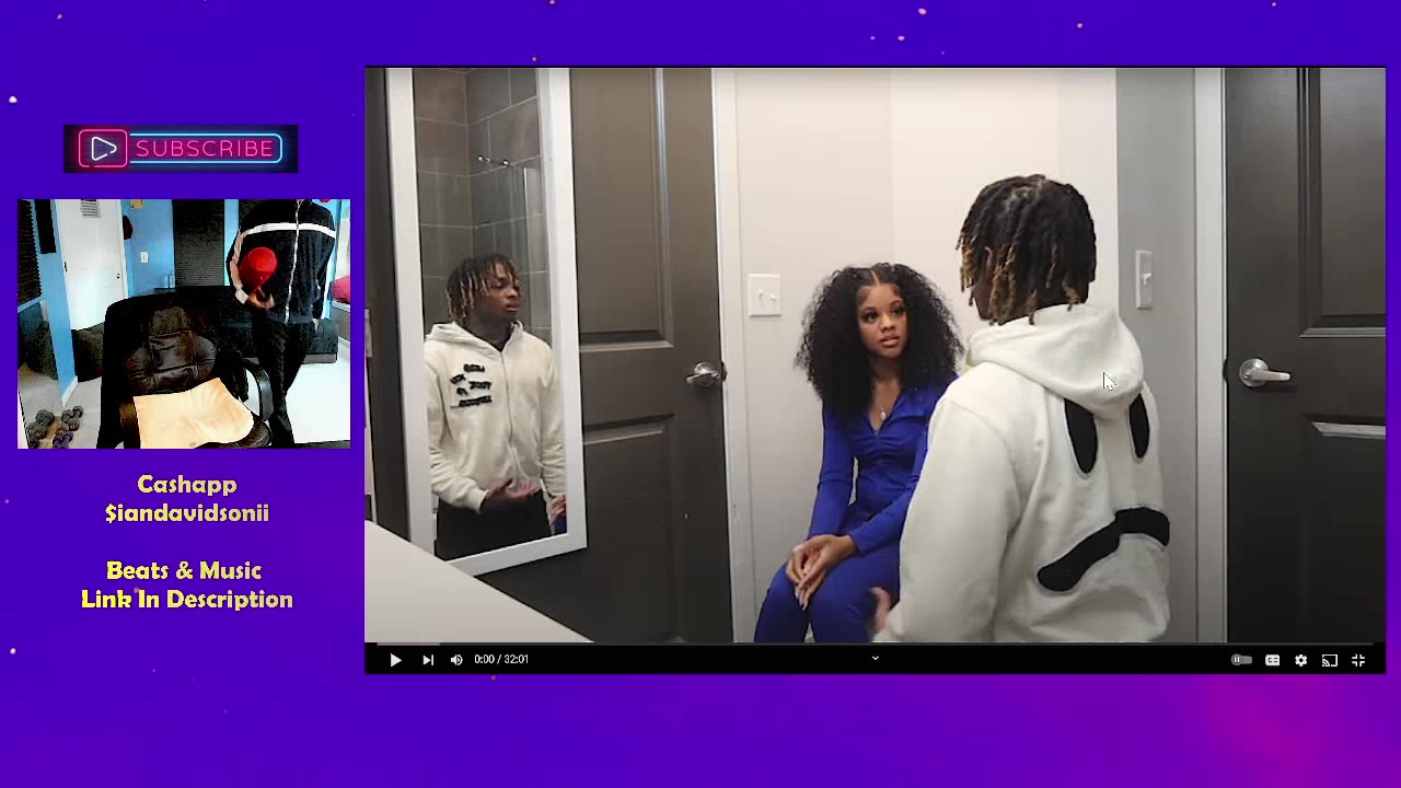 Jass Noellee I TOLD MY BOYFRIEND IM PREGNANT + iantheproducer tv reacts