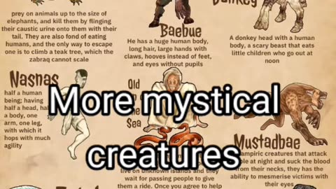 Mysterious creatures