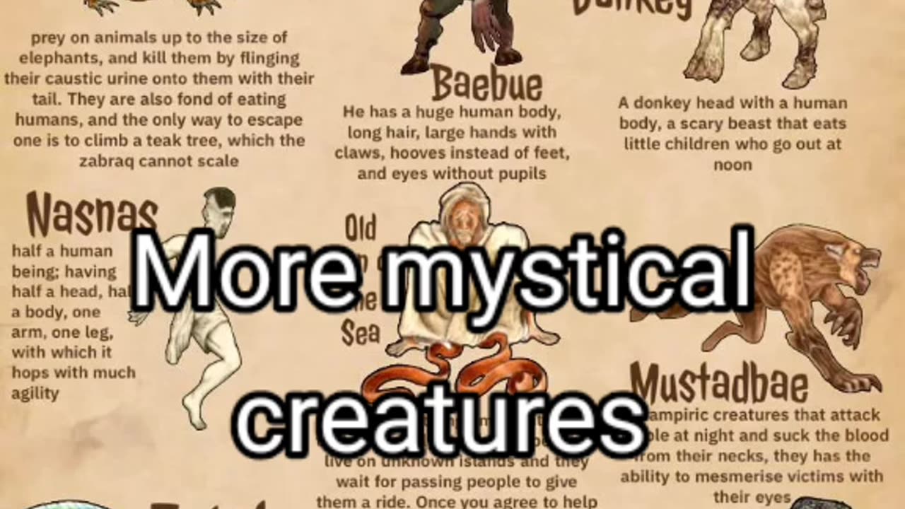 Mysterious creatures