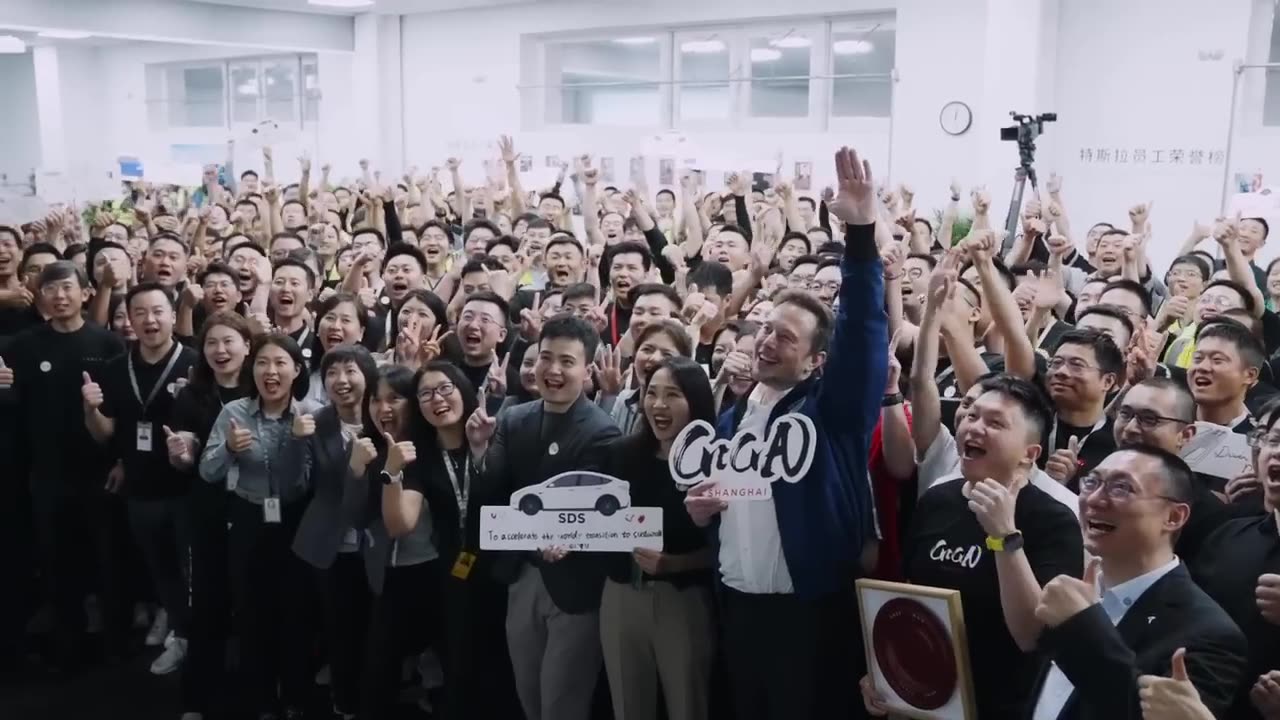 Elon Musk tells world from Shanghai- China-made Teslas are of highest quality