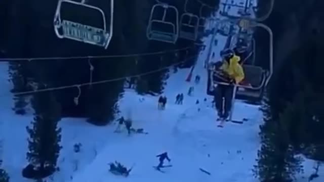 Got a strike at a ski resort.