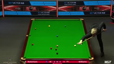 Neil Robertson Vs Mark Williams Quarter Finals English Open 2022 Frame 3