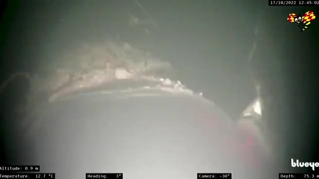 Footage of Nordstream pipelines after the attack