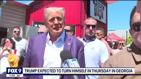 Donald trump expected to turn himself
