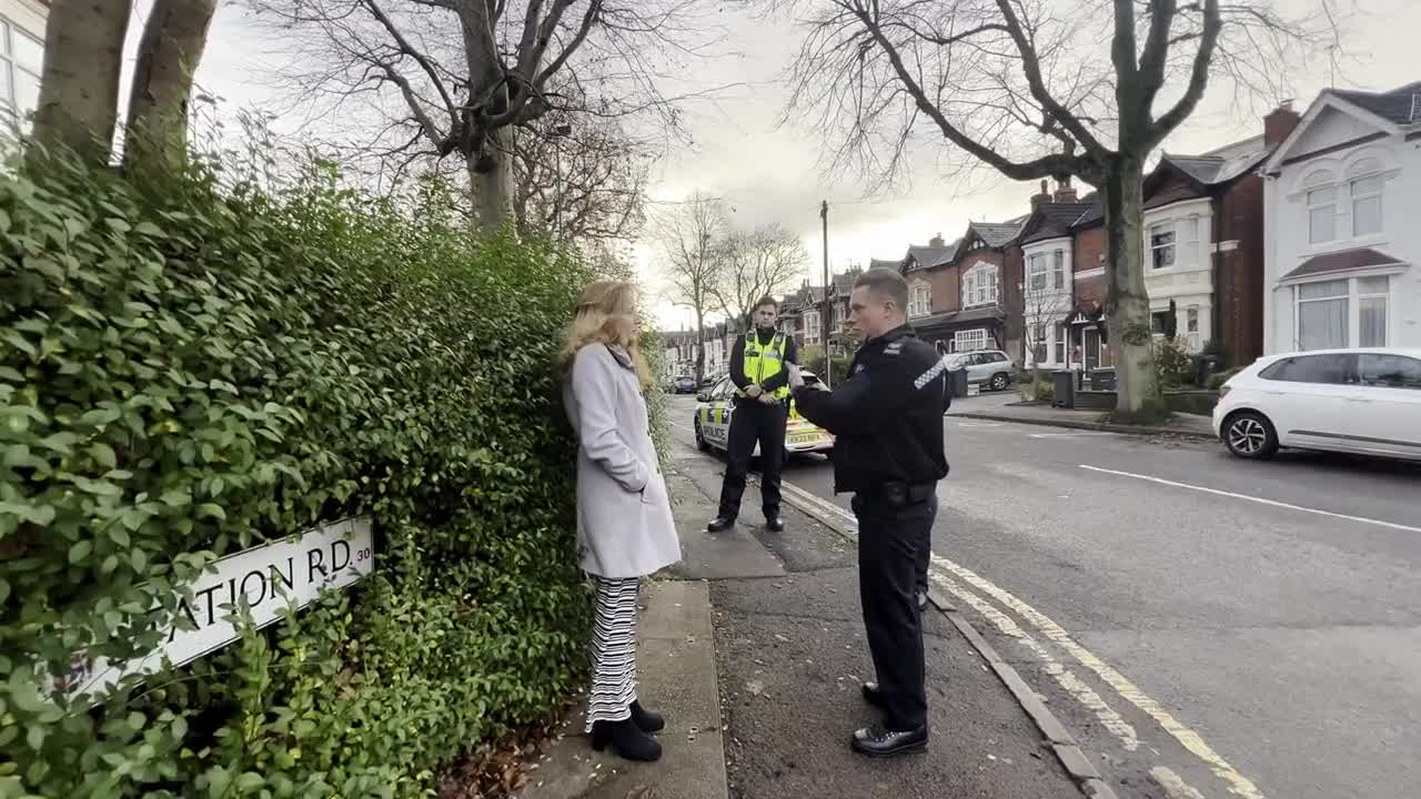 Police in the UK arrest a woman for silently praying