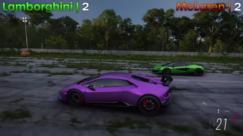 Forza Horizon 5 | Lamborghini VS McLaren | Manufacturer Showdown!