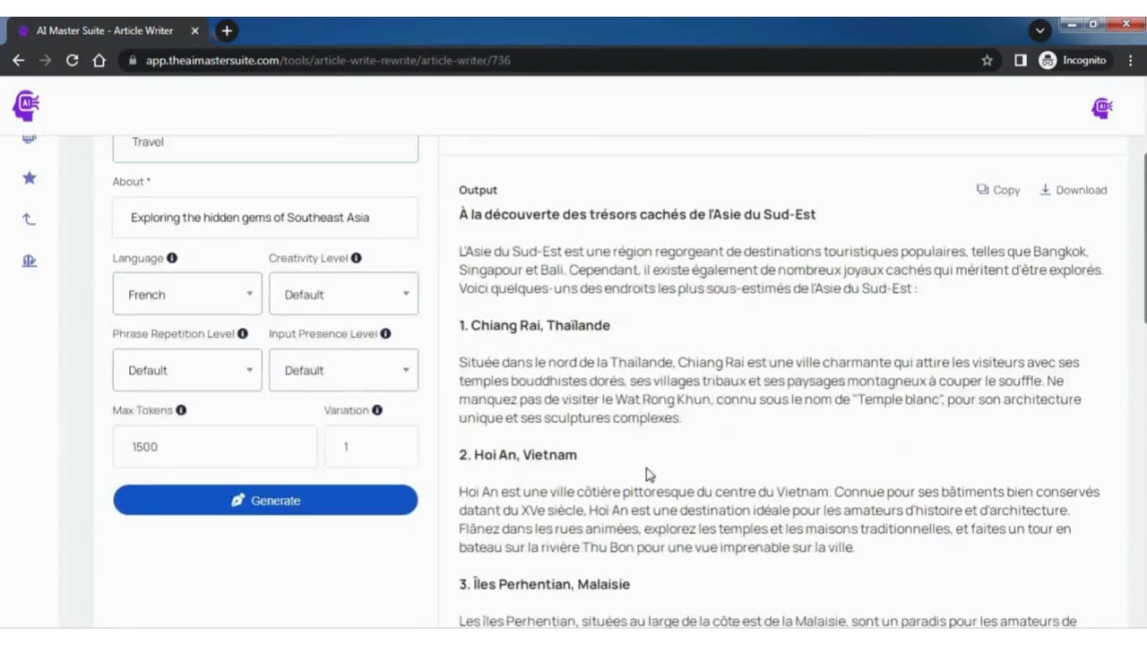 AI MasterSuite Demo: Dominate Marketing with AI MasterSuite's 20+ Cutting-Edge Tools (One-Time Fee)