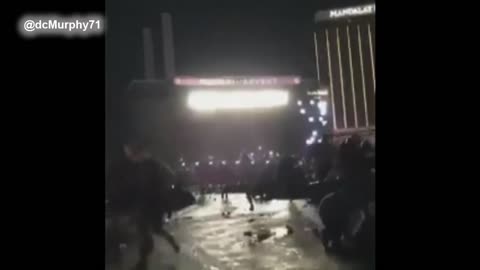 Graphic content Chaos as gunfire rakes Las Vegas concert