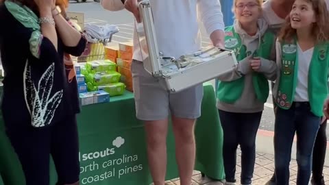 $10000 to girl scout