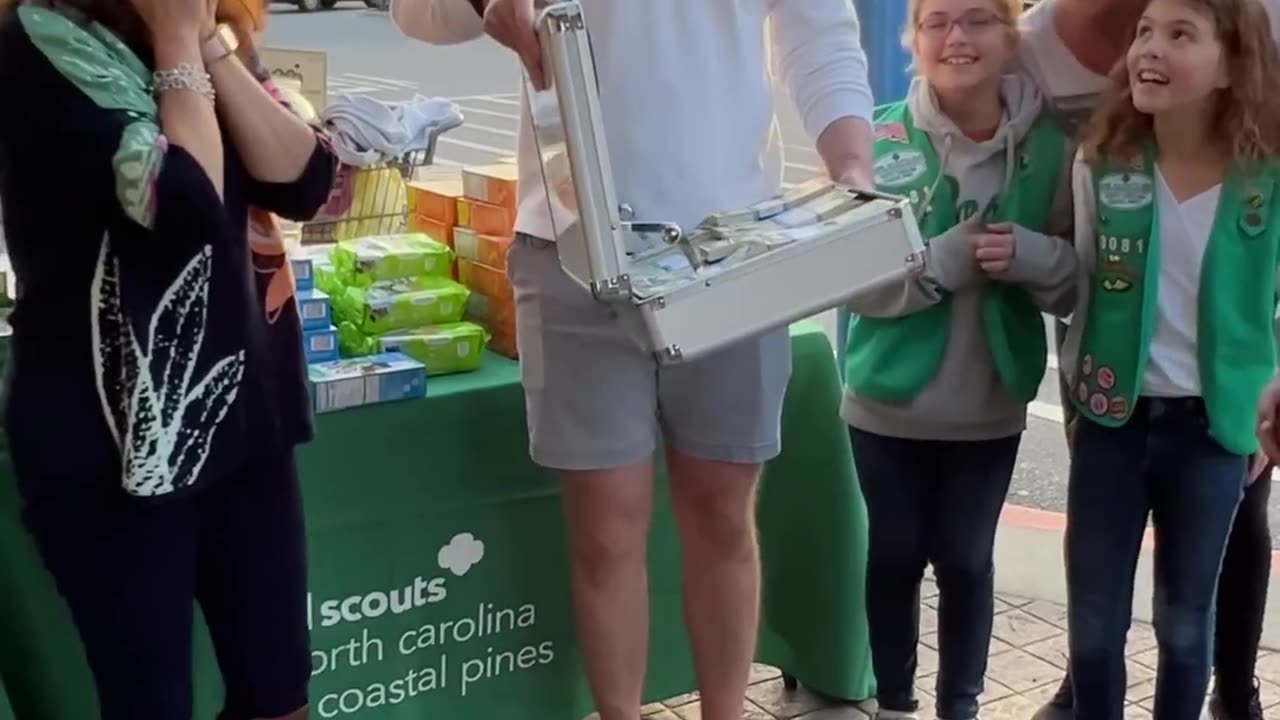 $10000 to girl scout