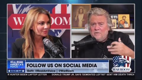 Bannon trying real hard to talk Lara Logan into running for Congress