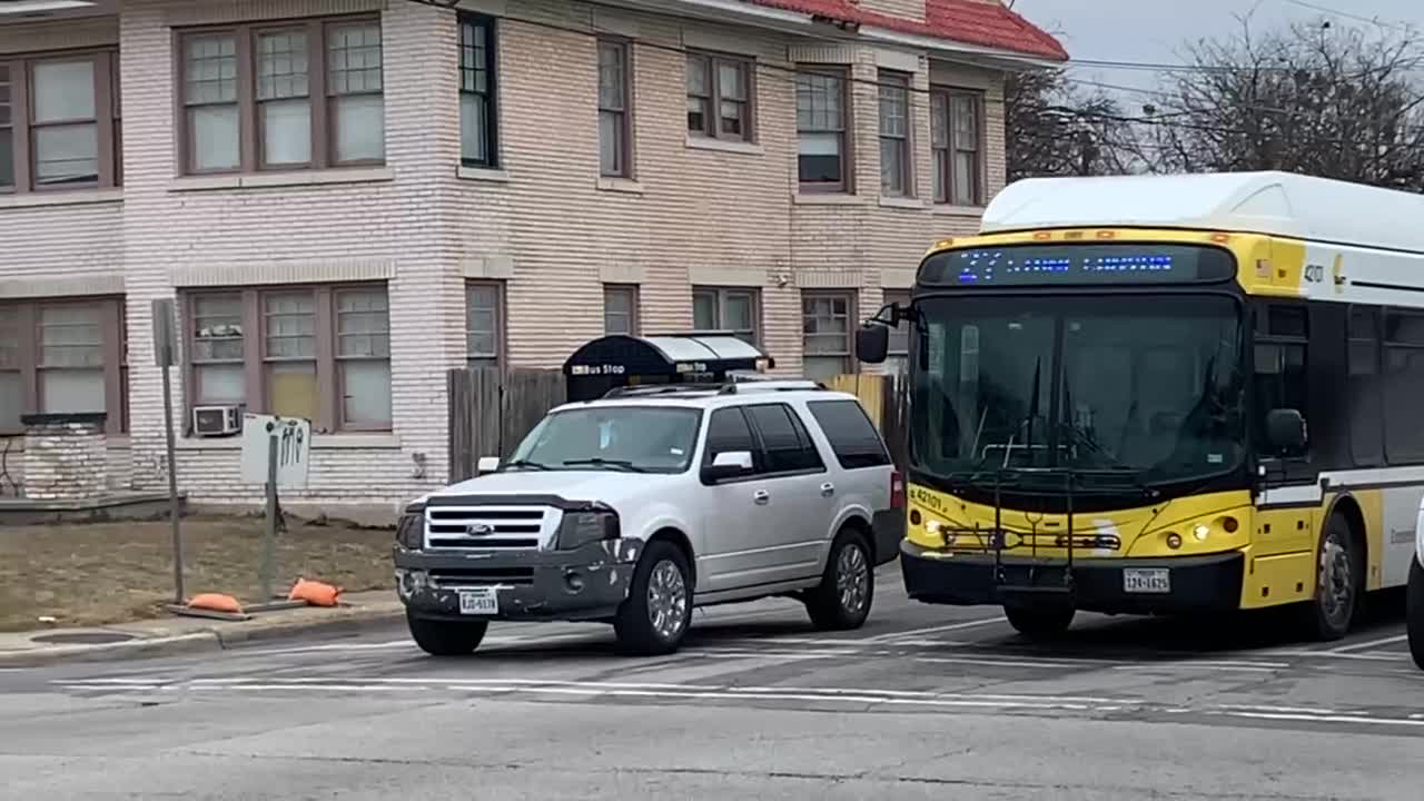 Masks required? To ride a public transit Dart Bus in Dallas